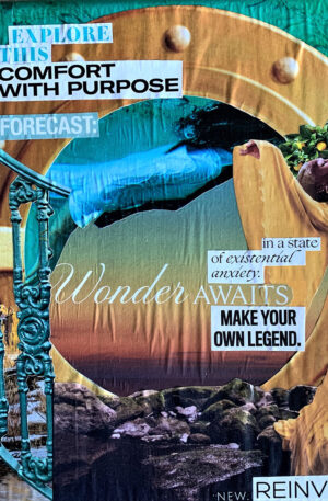 Todayâ€™s Forecast, Collage,10x10 - by Maria Agnese